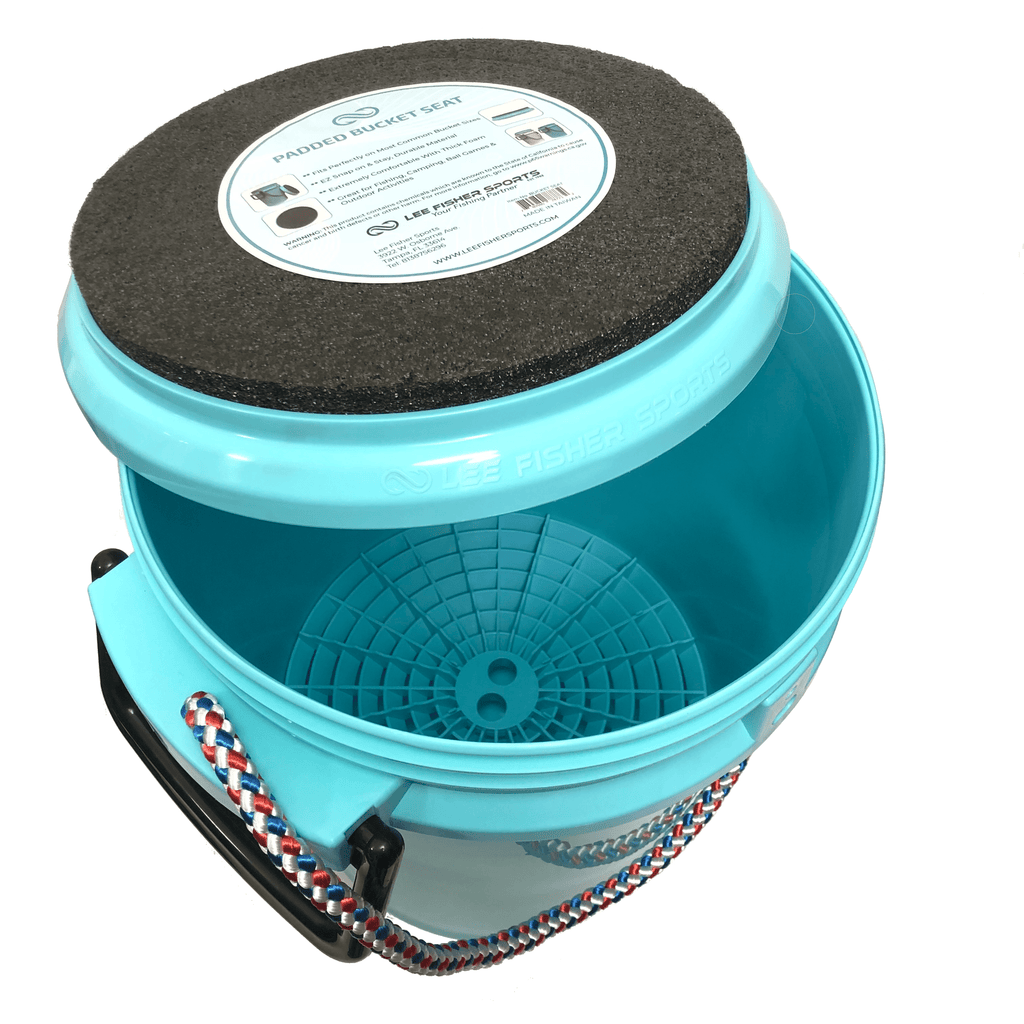 ISMART 5 Gallon bucket-Premium Series Kit-5 G. ISMART bucket, bucket ,  padded seat, grit shield package